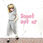 リカちゃん　スウェットセットアップ　ブライス