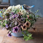 sale★3色ペチュニアの花束植えスタンドセット