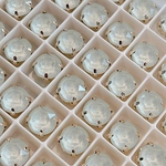 スワロフスキー8mm 台座付き10個