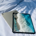 iPad air5ケース 10.9インチ 第5世代 第4世代  海　レジンアート　ターコイズ　ブルー　カバー