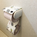 トイレットペーパーホルダー　ナチュラルリーフ