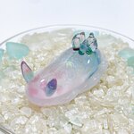 ［専用］Uo236［フラワリィ］宇宙を宿すガラスのウミウシ