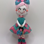 ハンドメイドドールチャーム　バックチャーム　お人形