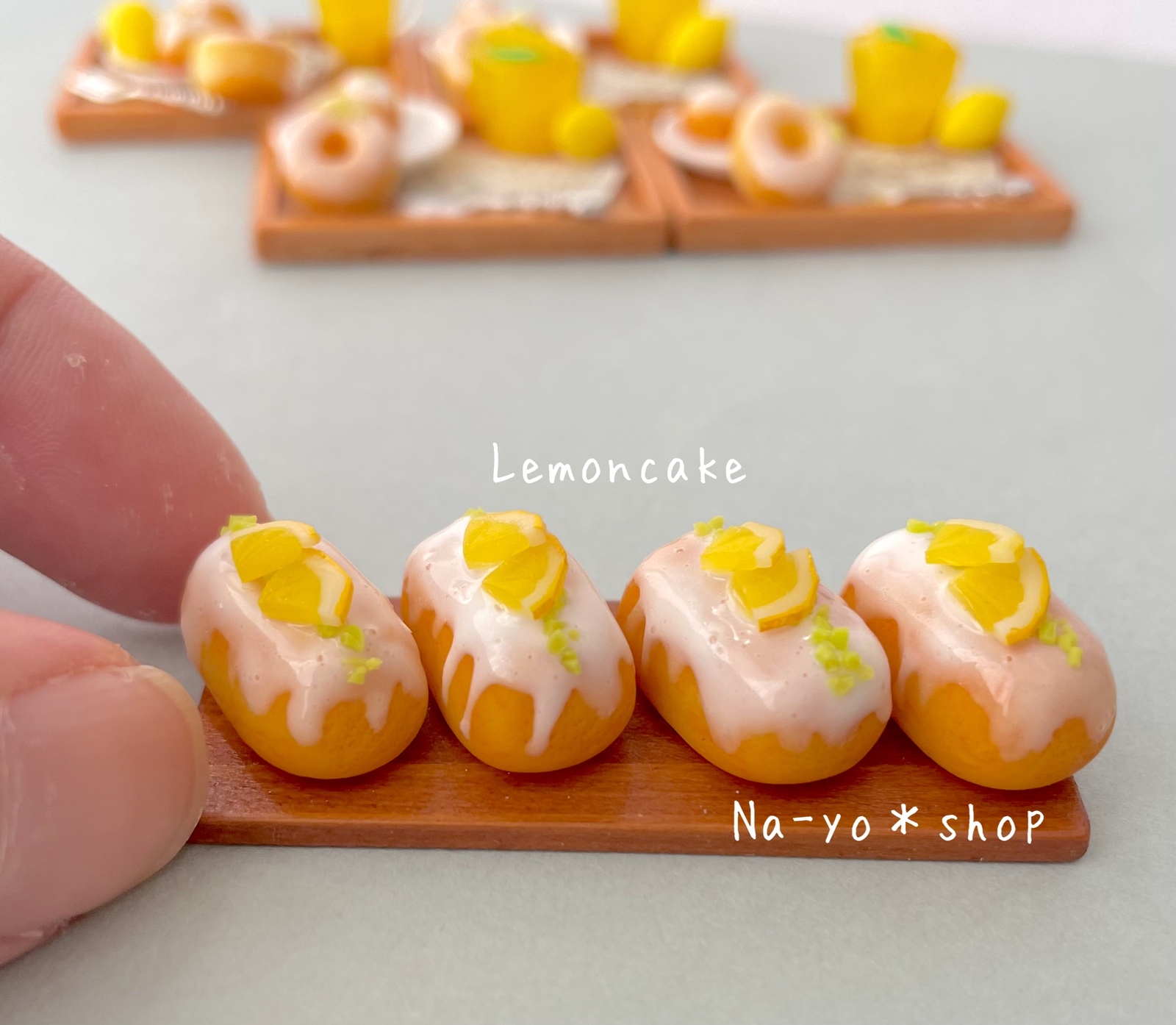 ミニチュア＊レモンケーキ夏のスイーツセット - Na-yo✳︎shop | minne