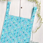 コンビニ弁当に最適♪＊マチ広エコバッグ／スカイブルーの森🌳