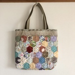 ※母の作ったパッチワーク※トートバッグ②※送料無料