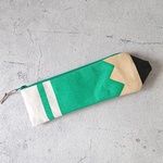 えんぴつペンケース green（細め）