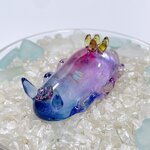 ［専用］Uo239［マロウブルー］宇宙を宿すガラスのウミウシ