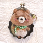 くまちゃんがま口🧸🍓