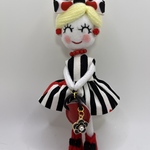 ハンドメイドドール　バックチャーム　お人形