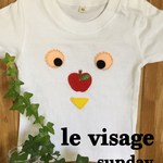 サンプル品価格 le visageアップリケTシャツ