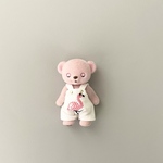 【受注制作】ハニーベアサイズのフラミンゴサロペット