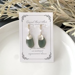 グリーンペタル イヤリング