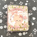 ミニバインダーノート　ピンク❤︎ちょっとしたコラージュに❤︎
