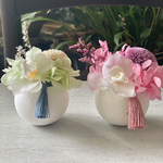 　敬老の日　コロンと可愛らしい胡蝶蘭とマムのアレンジ　開店祝い　結婚祝い　プリザーブドフラワー　お誕生日　胡蝶蘭　退職祝い　お供え　仏花　ホワイト　グリーン　敬老の日　敬老の日　敬老の日　敬老の日　