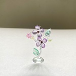 <雪の樹木> 淡いピンク　(インテリア)