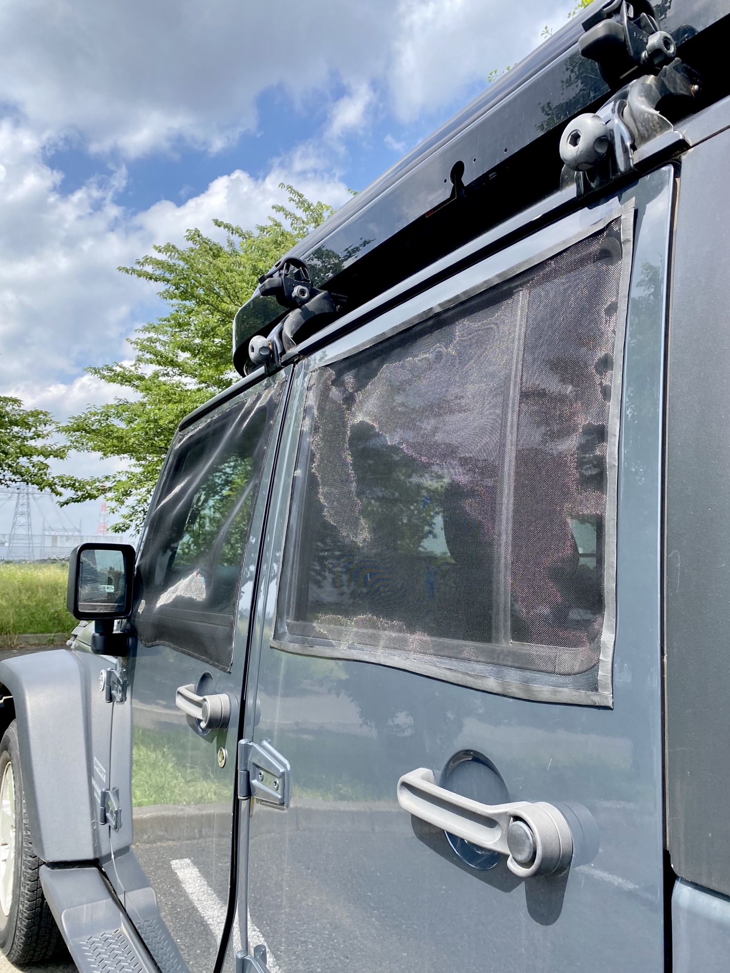 Jeepラングラーアンリミテッド専用網戸4枚セット - D-KAZOO