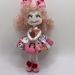 ハンドメイドドールチャーム　バックチャーム　お人形