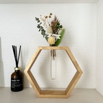 1点限定販売☆ドライフラワー ＆フラワーベース　六画フレーム　試験管 home