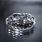 ガラスの氷　Clear Glass Ring　【YASUDA GLASS】