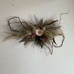 【送料無料】ドライフラワー　大きな壁飾り