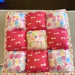 オーダー品　パフのふわふわクッション