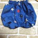 星柄デニム風かぼちゃパンツ