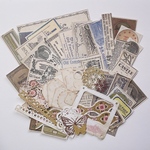 ダイカット＊クラフトパンチのコラージュ素材セット