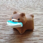 ミニチュア置物　北海道の熊