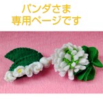 パンダさま専用ページです