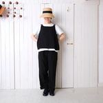 『 お仕立て承ります♪ 』リネントップス　*black*