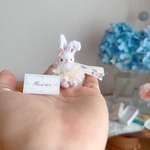 1/12  Tiny antique rabbit🐇ホワイトチュチュ
