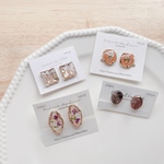 【F】mini happy bag ニッケルフリーイヤリング4点set