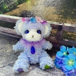 あじさいドロップちゃん 紫陽花 ぬいぐるみ テディベア