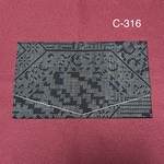 C-316再販　着物リメイク　本場泥大島紬  　慶弔両用袱紗