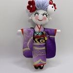 ハンドメイドドールチャーム　バックチャーム　お人形