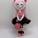 ハンドメイドドールチャーム　バックチャーム　お人形