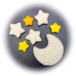 ニューボーンフォト「月&星(大小)」Ｂセット