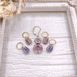 段数マーカー＊チェコパープルチューリップ