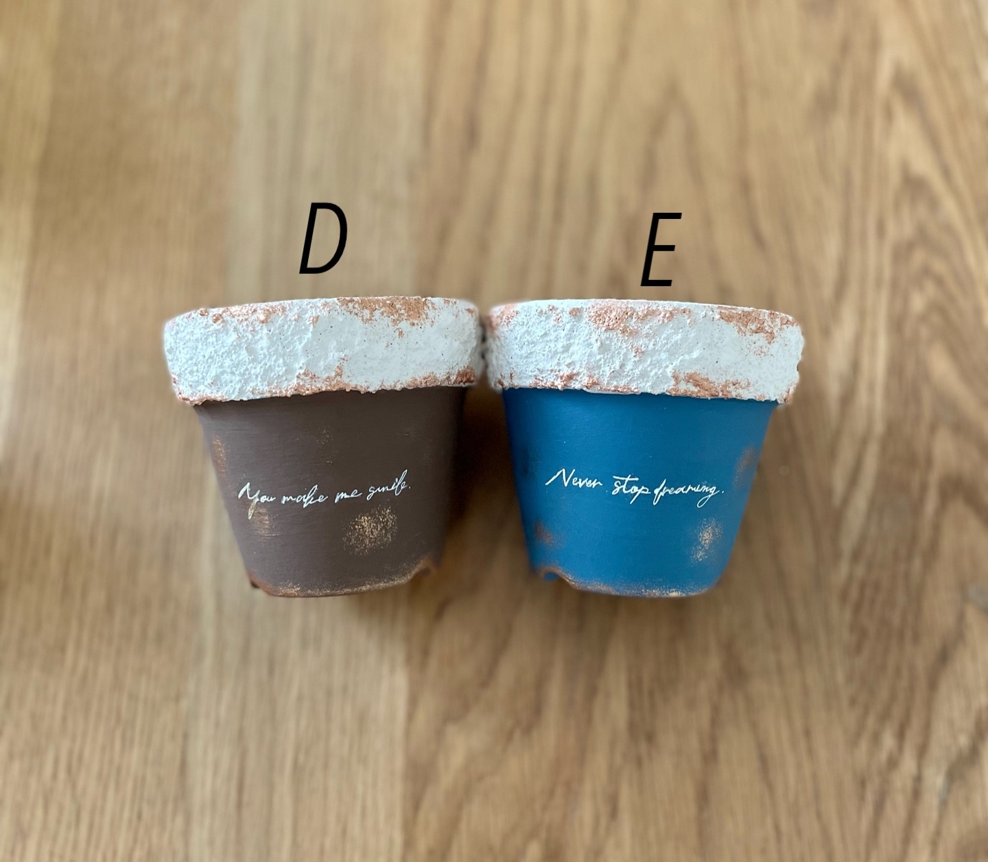 ルブの森★ リメ鉢♡リメイク鉢♡ハンドメイド♡5号鉢 ルブの森☆様専用 リメ鉢♡リメイク鉢♡ハンドメイド♡5号