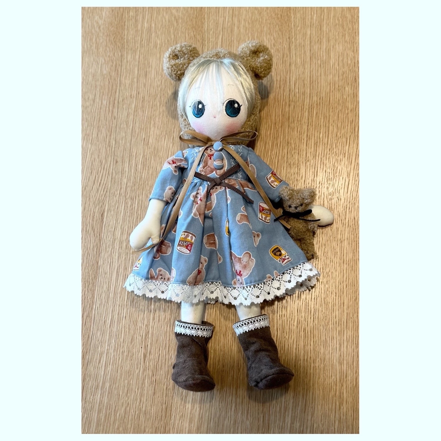 うさぎのChelsea 着ぐるみ人形 38㎝ ぬいぐるみ 布人形 ドール