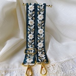 インド刺繍リボン　ショルダーベルト　スマホショルダー　ストラップ