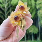 なりかけの向日葵⸜🌻⸝ピアス イヤリング