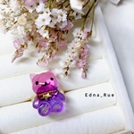 夜空っぽい🌌猫リング🐱🌟 フリーサイズ 送料無料 レジン