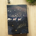 単行本ブックカバー/らくだ🐫星空砂漠再販