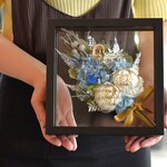 大切な両親への贈り物　結婚式　子育て感謝状　贈呈品　フレームブラック