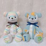 memory bear ぬいぐるみ　リメイクベア　メモリーベア　思い出くまさん