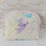 🌸完成品🌸 ハワイアンキルトポーチ   ☆ 大きめサイズ ☆