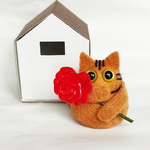 花ねこ　きじとら猫