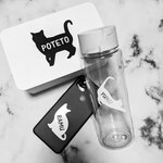 猫　ステッカー　ウォールステッカー　名前シール　名入れ　名前入り　オーダー　ねこ　ネコ